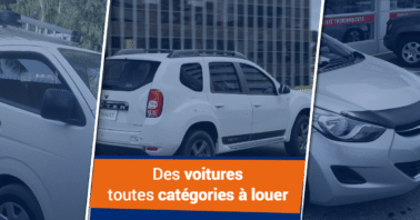 Voitures à louer au Sénégal.