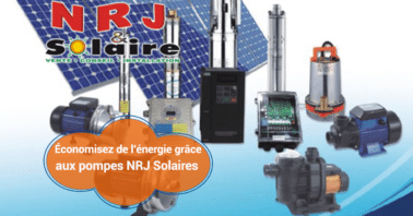 Économisez de l’énergie grâce aux pompes NRJ Solaires