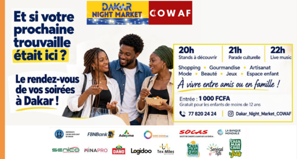 Dakar Night Market : le rendez-vous de vos soirées à Dakar